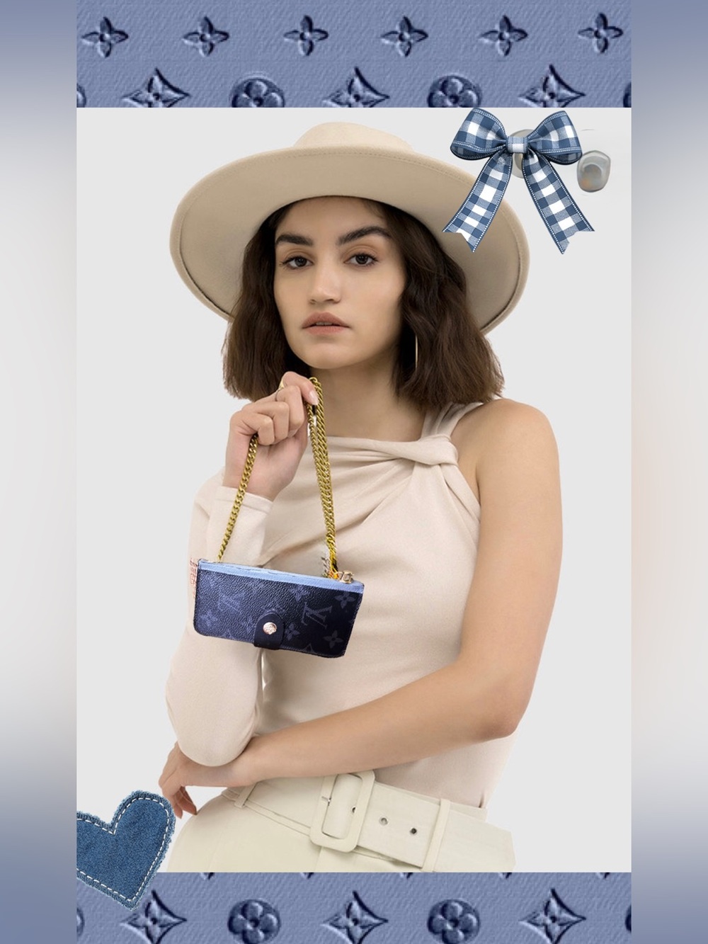 Louis Vuitton Monogram Eclipse iPhone X Folio case reinvented